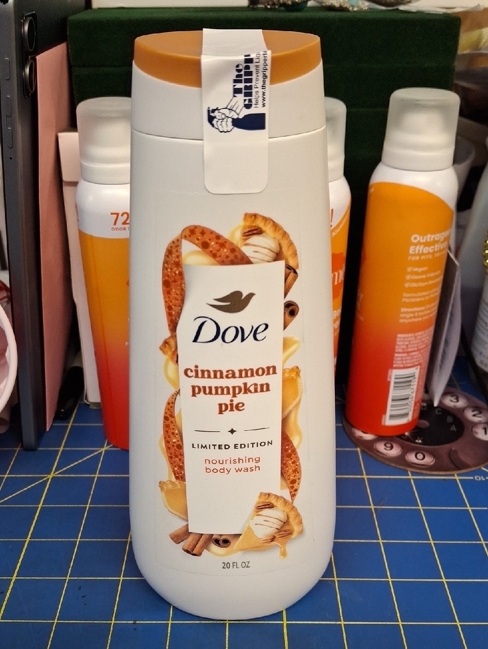 Dove Cinnamon Pumpkin Pie Nourishing Body Wash 20oz Bottle New
